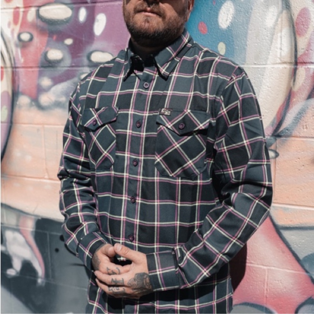 Dixxon Punk Rock Museum Flannel Mens 4X **Rare Exclusive Collaboration**